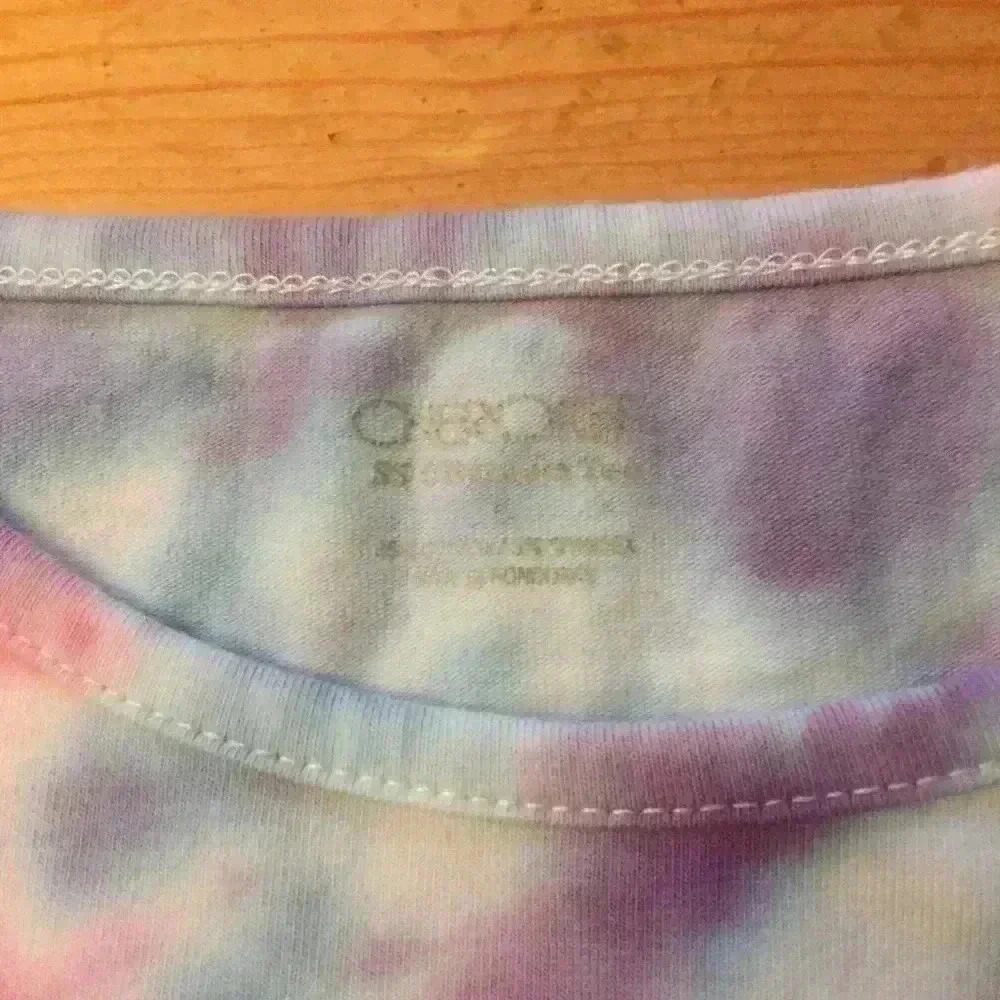 New! 5 Seconds Of Summer cropped Tie Dye T-shirt handmade girls L - Picture 4 of 7